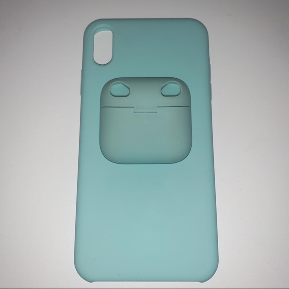 iPhone XS Max Case with Built in Airpods Pro Case - Picture 1 of 3